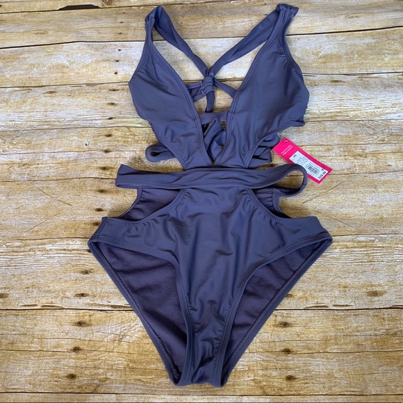 Xhilaration Other - Xhilaration Cossbody One Piece Swim Suit